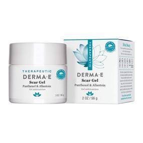 img 4 attached to 🌿 Derm-E Scar Gel: Advanced Panthenol & Allantoin Therapy for Effective Natural Scar Removal - Treats Acne Scars, Burns, Tattoos, Callouses, Stretchmarks - 2 Oz