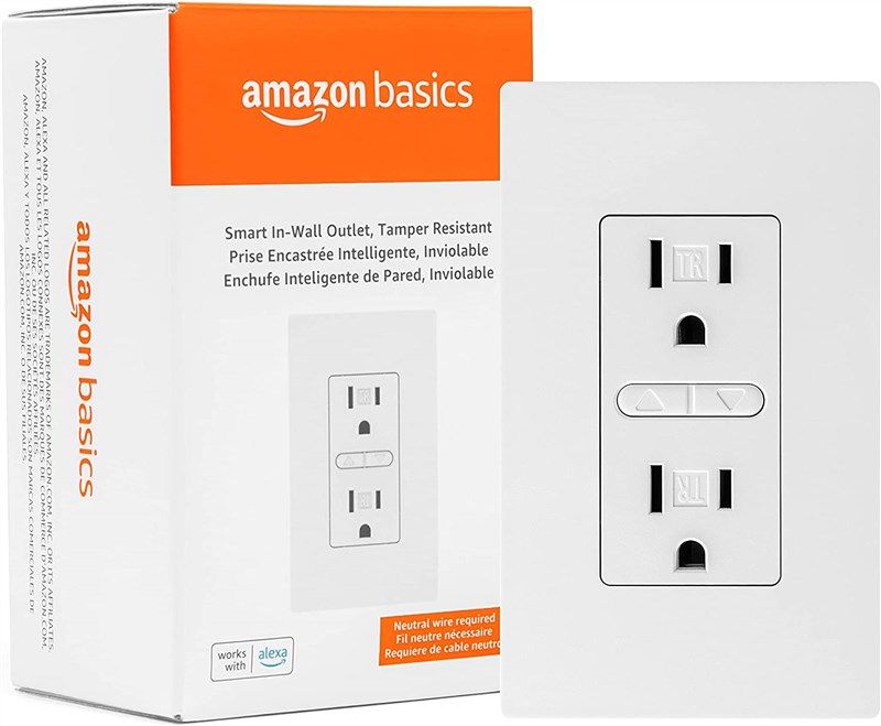 amazon basics outlet tamper resistant 로고