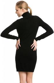 img 1 attached to Citizen Cashmere Black Turtleneck Dress