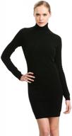 citizen cashmere black turtleneck dress logo