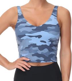 img 4 attached to 🏃 Ultimate Support: Longline Wirefree Running Apparel in BlackGrey for Women