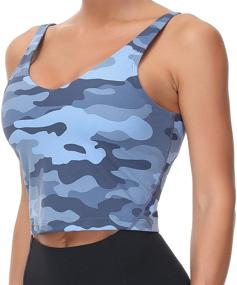 img 2 attached to 🏃 Ultimate Support: Longline Wirefree Running Apparel in BlackGrey for Women