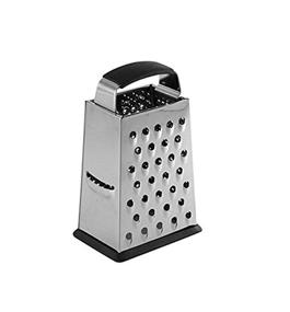 img 1 attached to TableCraft SG203BH Stainless Steel Box Grater: 6-inch 4 Sided Blade