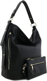 img 3 attached to 👜 Большая сумочка-кошелек из искусственной кожи: стильные женские сумки, кошельки и сумки-хобо