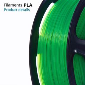 img 3 attached to 🟢 TOPZEAL Transparent Green Filament - High-Quality Dimensional Transparency
