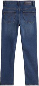 img 1 attached to 👖 Stylish and Modern: Calvin Klein Skinny Jeans from Houston Boys' Clothing Collection