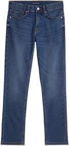 img 2 attached to 👖 Stylish and Modern: Calvin Klein Skinny Jeans from Houston Boys' Clothing Collection