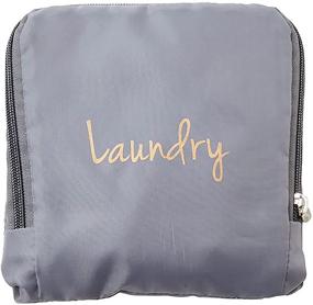img 4 attached to 🧺 Miamica Laundry Assorted Styles Grey: Organize Your Laundry in Style