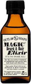 img 4 attached to 🧔 Outlaw - Magical Smoky Cedar Beard Oil and Hair Elixir - Superior Beard Care for All Your Hair Troubles - 3 fl. oz.