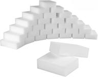 🧽 acrux7 magic cleaning eraser sponge: 50 pack melamine foam cleaning pads for bathroom, kitchen, floors & baseboards logo