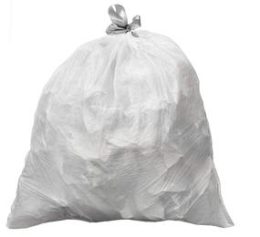 img 4 attached to 🗑️ AmazonCommercial 8 Gallon Trash Bags, 0.69 mil, Drawstring Flex, Unscented - 90 Count: Commercial Garbage Bags