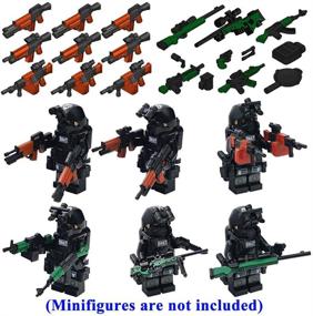 img 2 attached to Nicolababe Accessories: The Ultimate Military Minifigures Compatible Set