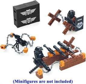 img 1 attached to Nicolababe Accessories: The Ultimate Military Minifigures Compatible Set