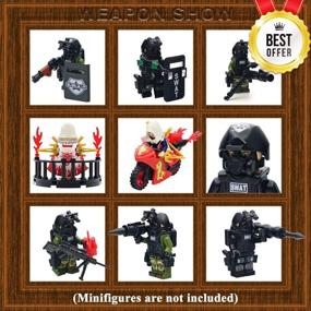 img 3 attached to Nicolababe Accessories: The Ultimate Military Minifigures Compatible Set