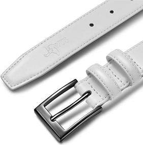 img 1 attached to Men's Classic Casual Single Buckle Belts: DWTS Essential Accessories