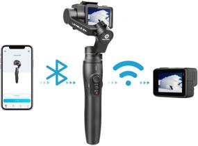 img 2 attached to 📸 FeiyuTech Vimble 2A Gimbal Stabilizer: Telescopic Handheld for GoPro Hero 7/6/5/4, WiFi Control, with Mini Tripod