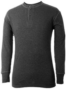 img 3 attached to 👕 Terramar Henley Shirt Denim XXL: Stylish Comfort for Men