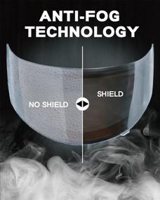 img 3 attached to SHIELD Universal Motorcycle Helmet Resistant