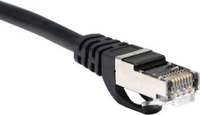 img 2 attached to 🔌 zdyCGTime RJ45 Network Cable - 1 Male to 2 Female Ethernet Y Type Cable - Super CAT5 & CAT6 Compatible - LAN Connector - 23CM