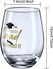 img 2 attached to Graduation Congrats Mastered Supplies Stemless