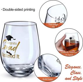img 1 attached to Graduation Congrats Mastered Supplies Stemless
