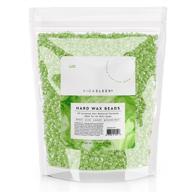 vidasleek hard wax beads: all-purpose hair removal wax - no strips required - lime scent - 17.63 oz logo