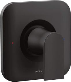 img 4 attached to Moen T2471BL Genta LX Posi-Temp Pressure-Balancing Modern Trim Valve Required in Stylish Matte Black