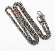 👜 premium quality m-w 47" diy iron lantern chain strap handbag chains accessories purse straps - stylish silver buckles included! logo