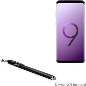img 4 attached to 🖊️ Enhance Your Samsung Galaxy S9 Plus Experience with BoxWave's EverTouch Capacitive Stylus Pen – Jet Black