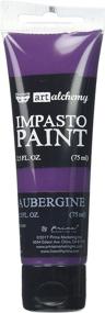 img 4 attached to Prima Marketing Art Alchemy Impasto Paint Aubergine