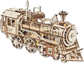 img 4 attached to ROKR Mechanical Construction Brainteaser Locomotive: Optimize Your Search