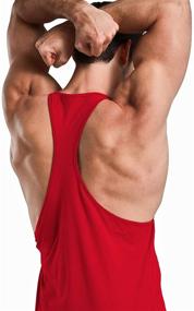 img 3 attached to GymRevolution Workout Bodybuilding Printed Stringer