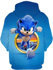 img 3 attached to Printing Christmas Sweatshirts Hoodies 1 X Small Boys' Clothing ~ Fashion Hoodies & Sweatshirts