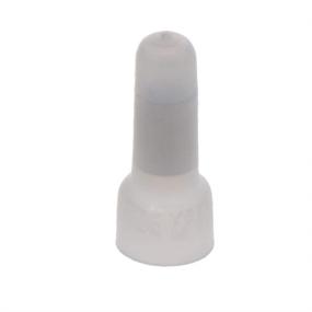 img 3 attached to Fielect 250Pcs CE1X Type Closed End Crimp Cap Wire Connector Aluminum Core Cable Terminals White