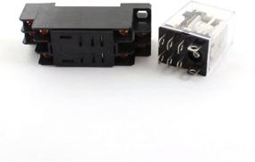 img 1 attached to 2PCS JQX-13F DC12V Coil DPDT 8Pin Power Electromagnetic Relay with Socket by uxcell