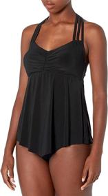 img 2 attached to Amazon Brand Coastal Control Swimwear Women's Clothing in Swimsuits & Cover Ups