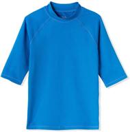 👕 stay stylish & protected with tsla short sleeve rashguard rashie for boys logo