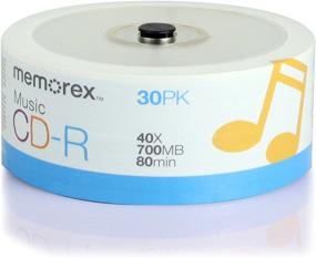 img 1 attached to 📀 Memorex 32020016609 CD-R 80 40x Eco Spindle Discs, 30-Пакет для улучшения SEO