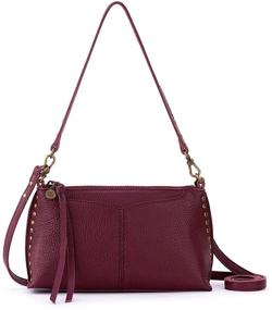 img 4 attached to 👜 Sak Silverlake Python Leather Crossbody Handbags and Wallets for Women