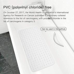 img 3 attached to FALEJU Non Slip Suction Bathroom Washable