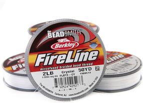 img 3 attached to 🔥 Enhance Your Beadwork with Fireline Braided Thread Crystal Beadsmith