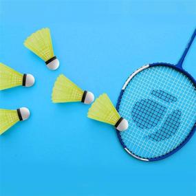 img 1 attached to 🏸 Philonext 12-Pack Badminton Shuttlecocks - Stable & Durable Plastic Shuttlecocks for Sports Training, Indoor Outdoor Game