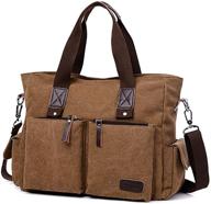 👜 versatile and stylish women's top handle satchel handbag: tolfe shoulder bag for travel, work, and more logo