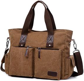 img 4 attached to 👜 Универсальная и стильная женская сумка с ручкой на верху: ToLFE плечевая сумка для путешествий, работы и не только