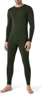 👕 lapasa men's 100% merino wool thermal underwear: lightweight base layer set - long john top and bottom m31 logo