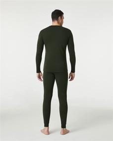 img 3 attached to 👕 LAPASA Men's 100% Merino Wool Thermal Underwear: Lightweight Base Layer Set - Long John Top and Bottom M31