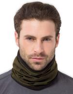 🧢 reversible microfiber fleece men's accessories by tough headwear logo