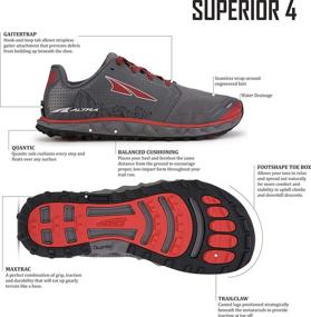 img 3 attached to 👟 Altra AFM1953G Superior Trail Running Men's Shoes: Optimal Performance and Comfort