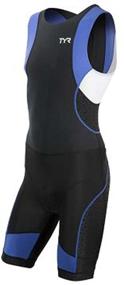 img 1 attached to TYR Sport Men's Sport Competitor Trisuit with Back Zipper: Enhanced Performance and Convenience