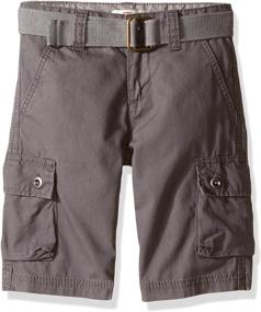 img 4 attached to Levis Cargo Shorts Olive Forest Boys' Clothing for Shorts